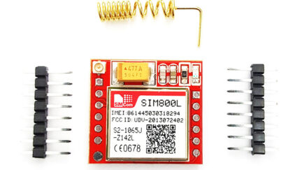 SIM800L GSM module with Nokia 5110 LCD and Arduino
