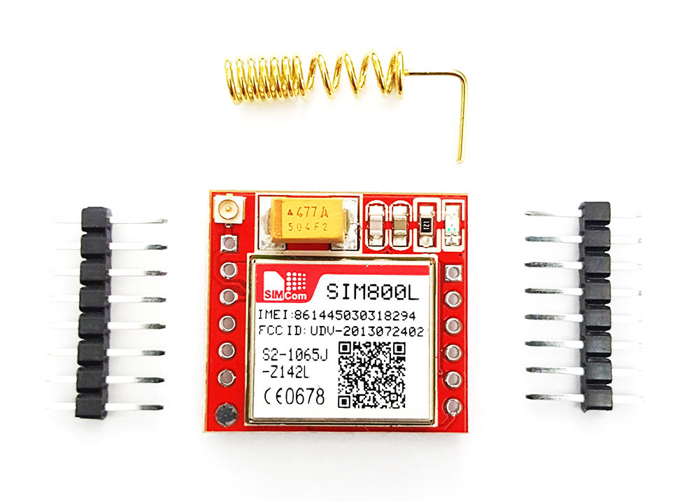 SIM800L GSM module with Nokia 5110 LCD and Arduino