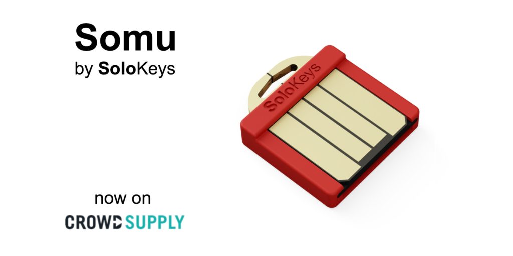 Somu – tiny FIDO2 security key