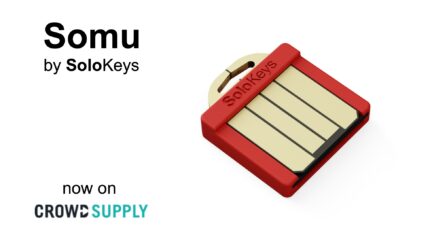 Somu – tiny FIDO2 security key
