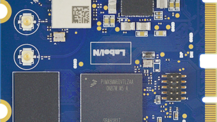 Tiny i.MX8M Mini module plugs into carrier via M.2