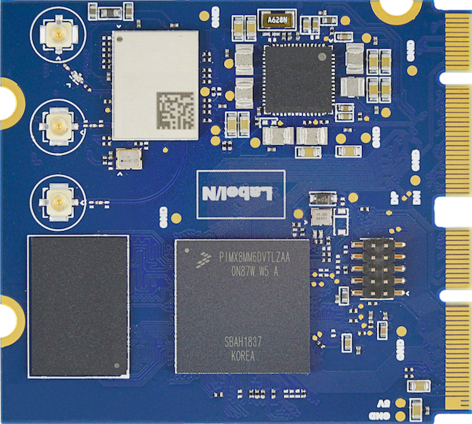 Tiny i.MX8M Mini module plugs into carrier via M.2