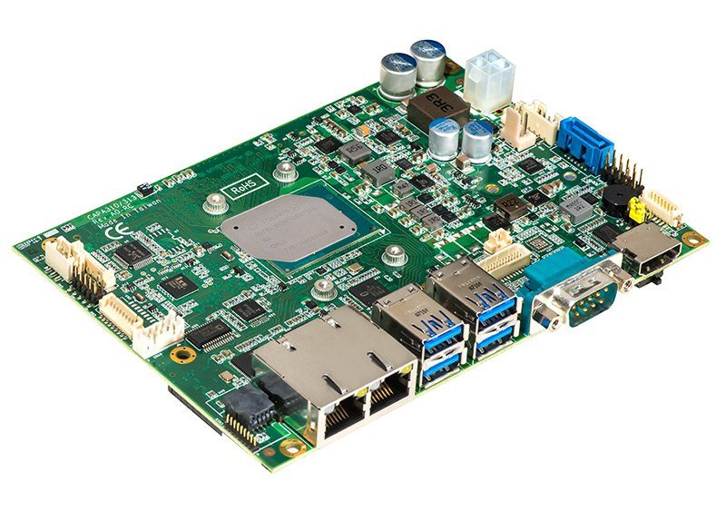 3.5” Embedded SBC with Intel® Atom® x5-E3940 Processor, LVDS, HDMI, 2 GbE LANs and Audio