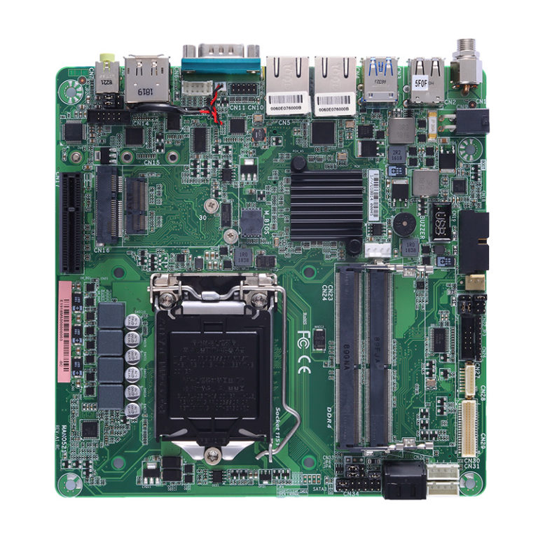 Axiomtek\u2019s MANO521 - Intel\u00ae Coffee Lake-Based Thin Mini-ITX Motherboard - Electronics-Lab.com