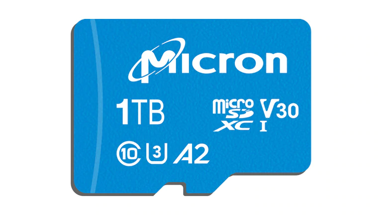 Micron 1TB I300 MicroSD Card With Adapter – U3 A2 Class10 For Drone/Camera (MTSD1T0AKC7MS)