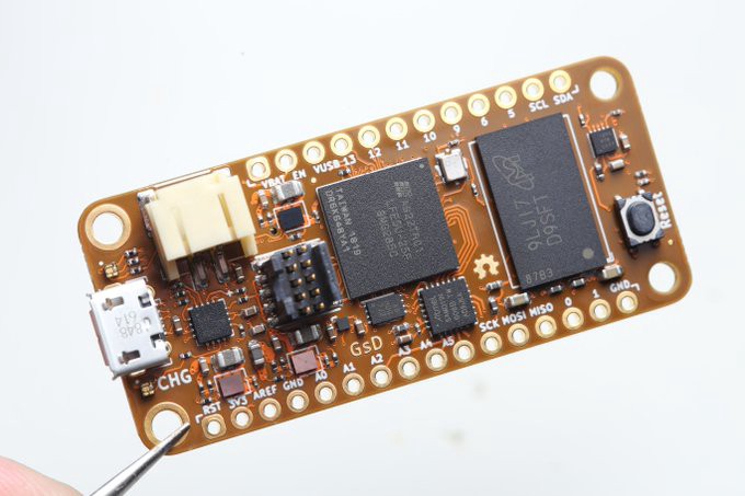 Say “Hello” The New Feather-Compactible OrangeCrab Board