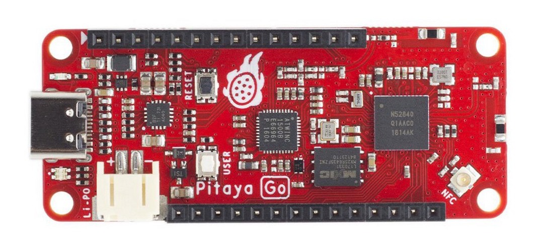 Makerdiary Releases Pitaya Go IoT Development Board Based on Nordic’s nRF52840 SoC