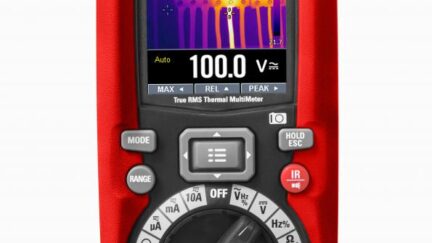 RS PRO DMM offers built-in thermal imaging