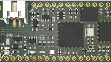 iCE40UP5K in a Feather compatible form factor