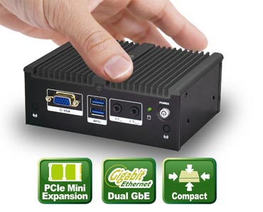 uIBX-250-BW – Ultra Compact Fanless PC