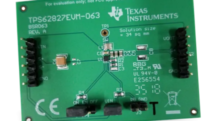 TPS62827 – 2.4V-5.5V input, 4A step-down converter with 1% Accuracy