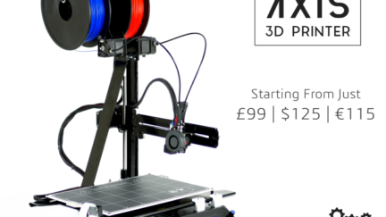 AXIS 3D Printer – Dual Material Printing at $125