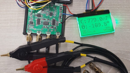 Low cost high accuracy STM32 FFT LCR meter