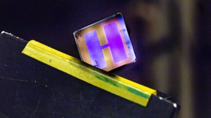 Indoor Solar Cells optimised to convert ambient indoor light to electricity
