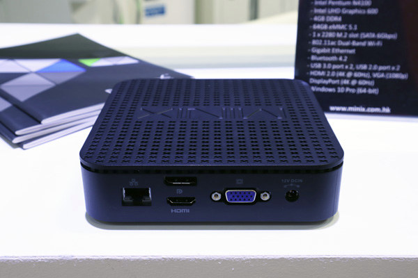 MINIX Unveils NEO G41V-4 Fanless Windows 10 Pro Mini PC