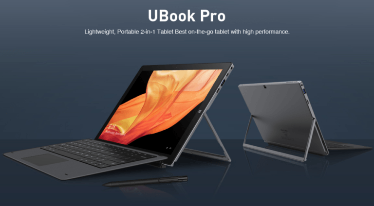 CHUWI UBook Pro is a Low-Cost Alternative to Microsoft Surface Pro 6
