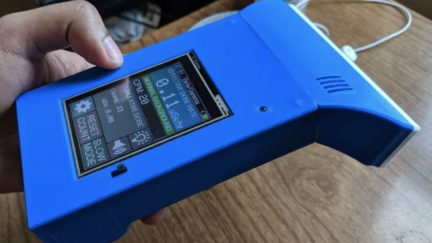 DIY Geiger Counter With an ESP8266 and a Touchscreen