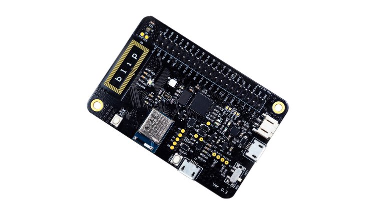 Blip – A Nordic nRF52840 dev board with sensors, NFC, Bluetooth, and debugger