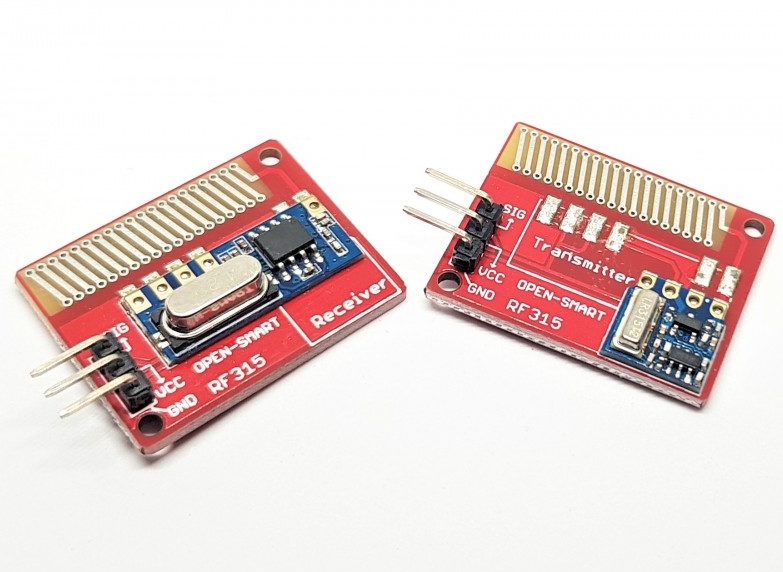Using Long Range 315MHz RF Wireless Transceivers with Arduino