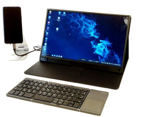 Sm@rtDock 15 Touch is a 15″ 2-in-1 Laptop Dock for Samsung DeX Devices and Smartphones with a USB-C Port Sm@rtDock 15 Touch is a 15″ 2-in-1 Laptop Dock for Samsung DeX Devices and Smartphones with a USB-C Port