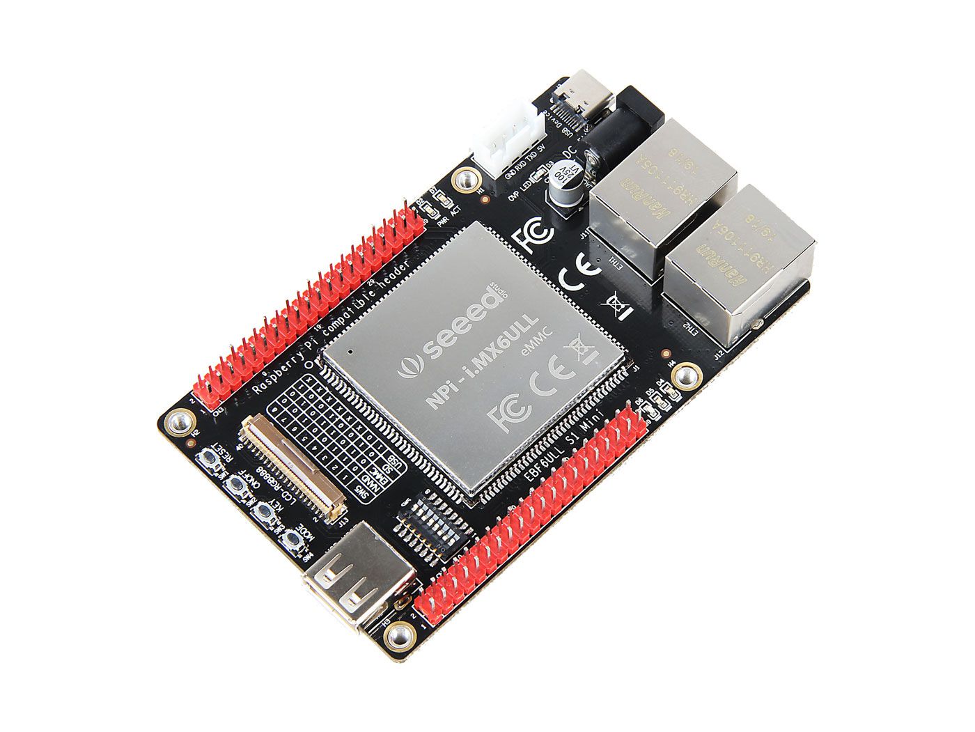 Seeed Opens Pre-Orders for NPi i.MX6ULL Dual-Ethernet Dev Board