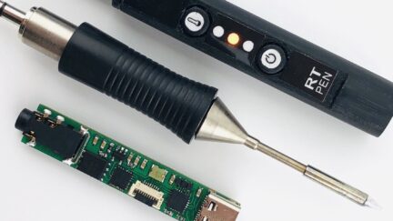 USB-C-PD Soldering Pen Is a Compact STM32-Powered Solution for Weller Tips