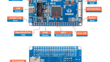 SeeedStudio GD32 RISC-V kit with LCD