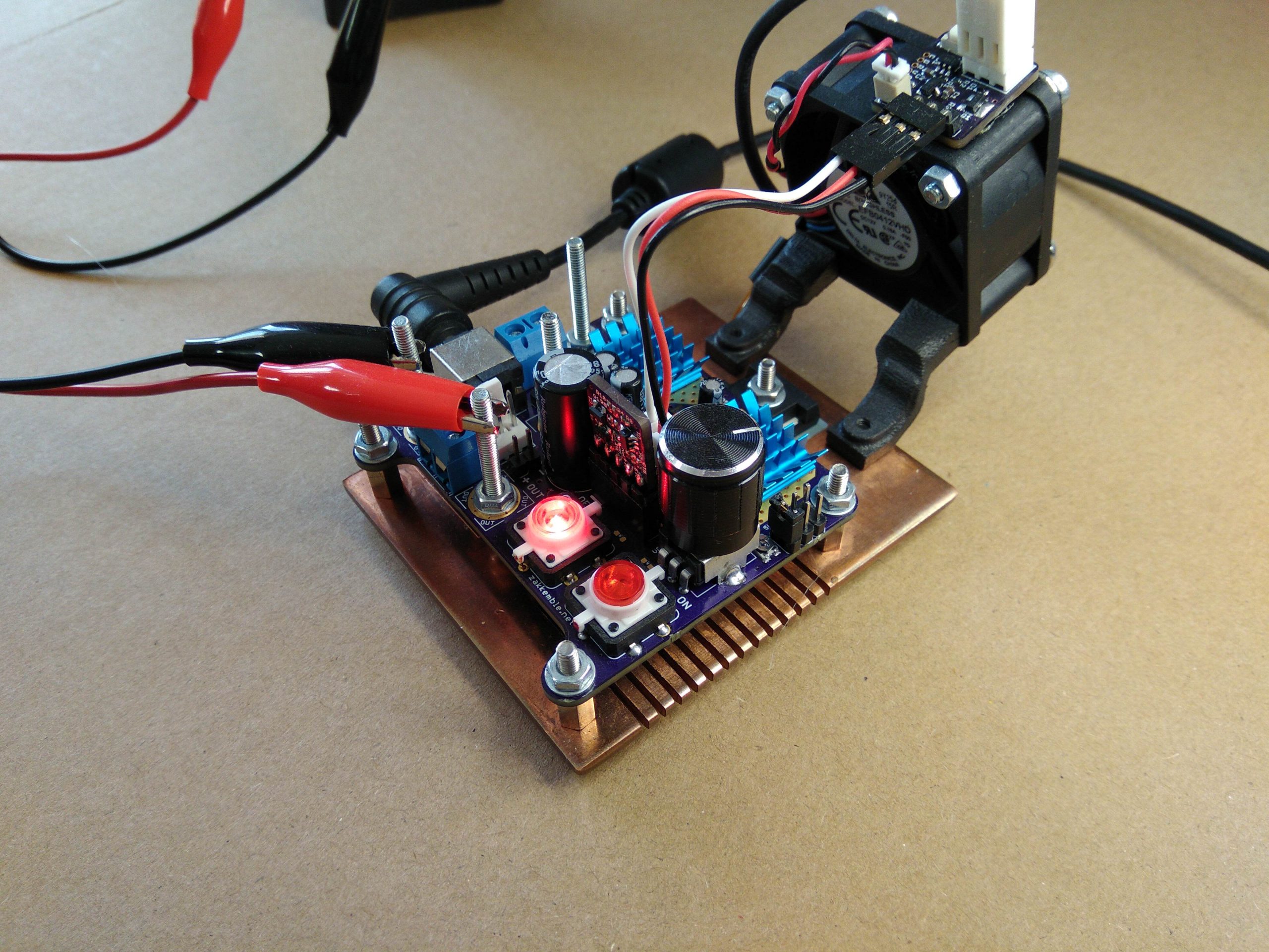 Laptop Bench Power Supply with FAN controller