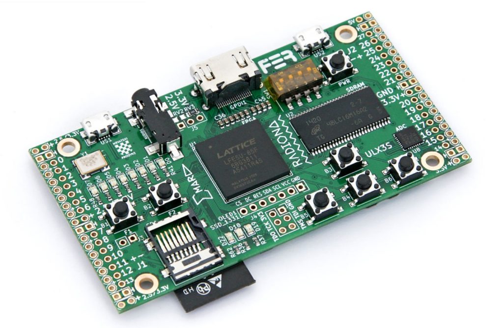 A powerful, open hardware ECP5 FPGA dev board