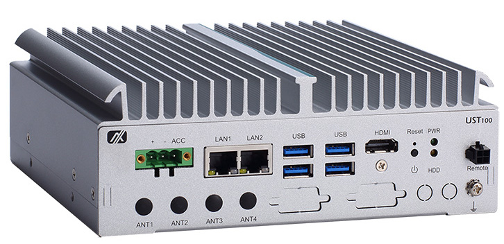 Axiomtek Launches Ultra-compact Fanless Embedded System for Video Analytics  – UST100-504-FL