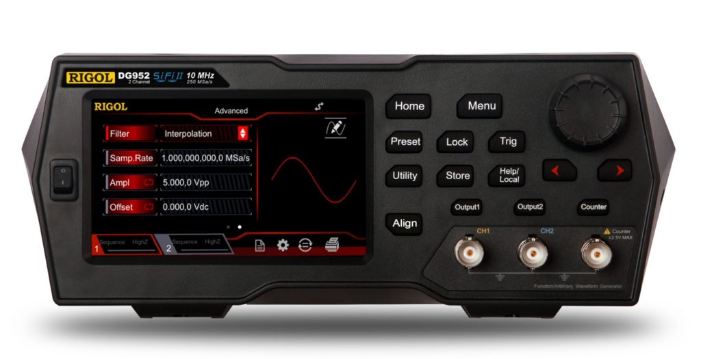 Rigol DG952 2-Ch 50MHz Arbitrary Waveform Function Generator