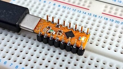 EFM8UB1 Breakout – DIP scale USB-MCU board