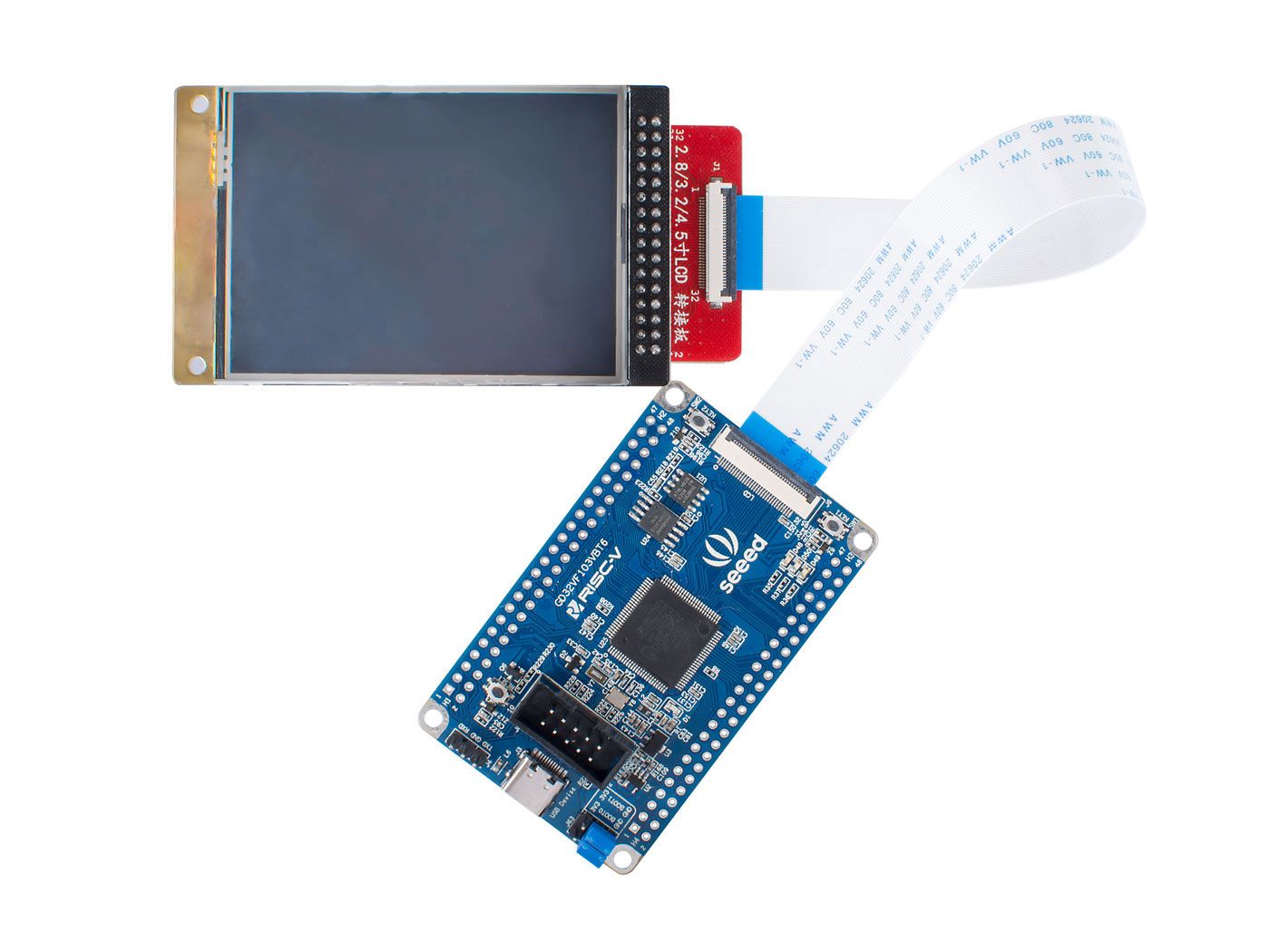 SeeedStudio GD32 RISC-V kit with LCD