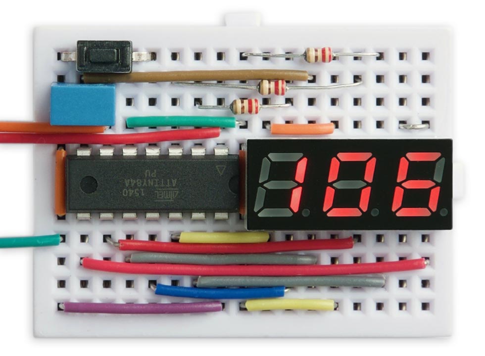 Nano Current Meter using ATtiny84