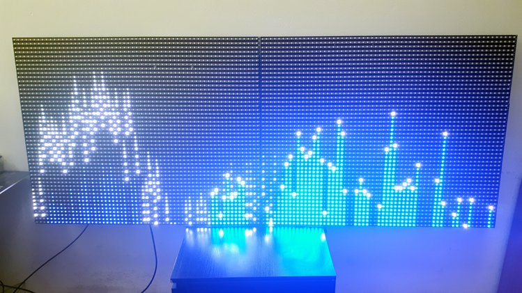 Pixblasters Video LED Controller transform LED strips to huge displays