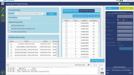 STM32CubeProgrammer – New version compatible with the latest STM32 MCUs & MPUs