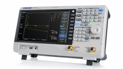 Spectrum analyzer combines performance with ease-of-use