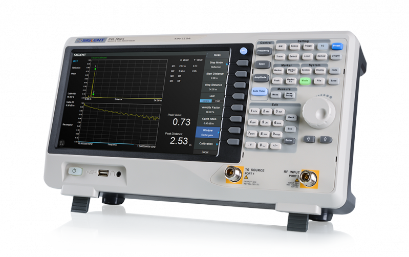 Spectrum analyzer combines performance with ease-of-use