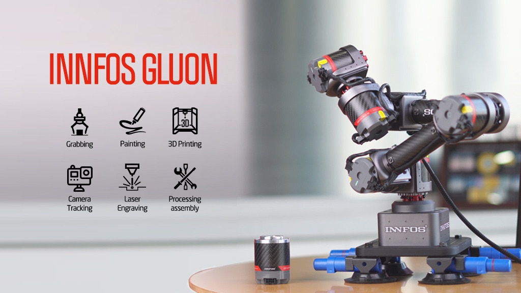 GLUON丨Modular Desktop Collaborative Robotic Arm by SCA