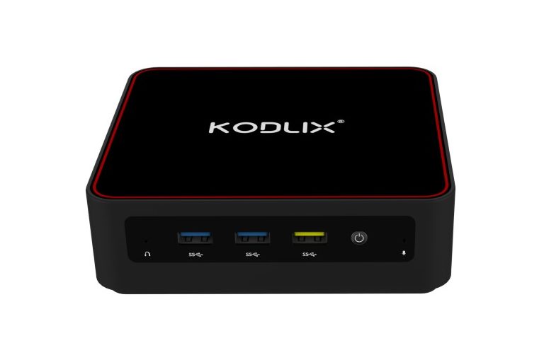 Kodlix GK45 Gemini Lake Mini PC Supports up to 3 SSDs, 3 4K Displays, and Dual Gigabit Ethernet