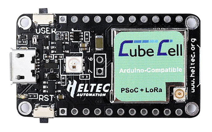 $10 HelTec CubeCell LoRa Board Features Cypress PSoC 4 MCU $10 HelTec CubeCell LoRa Board Features Cypress PSoC 4 MCU