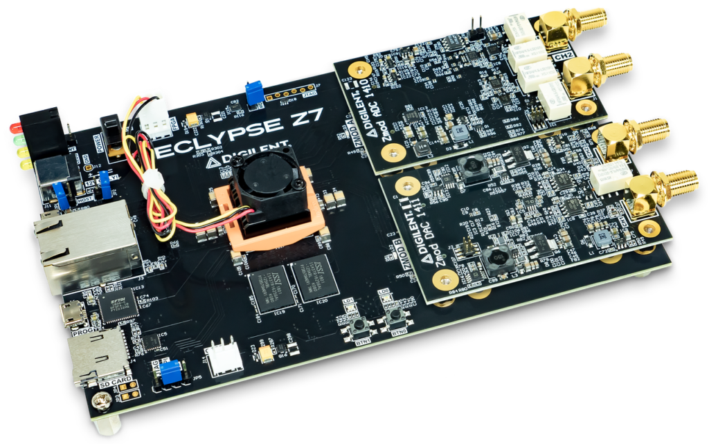 Eclypse Z7: Zynq-7000 SoC Development Board with SYZYGY-compatible Expansion Eclypse Z7: Zynq-7000 SoC Development Board with SYZYGY-compatible Expansion