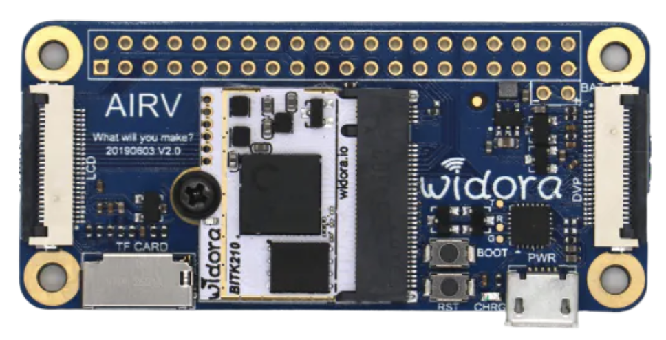 Widora Teases Compact Kendryte K210-Powered Binocular Facial Recognition Board