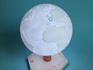 DIY ISS Tracking Lamp