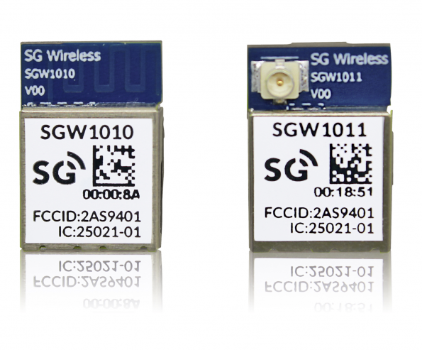 SGW1011 modules employ Nordic’s nRF52840 SoC to provide complete RF solution for IoT applications