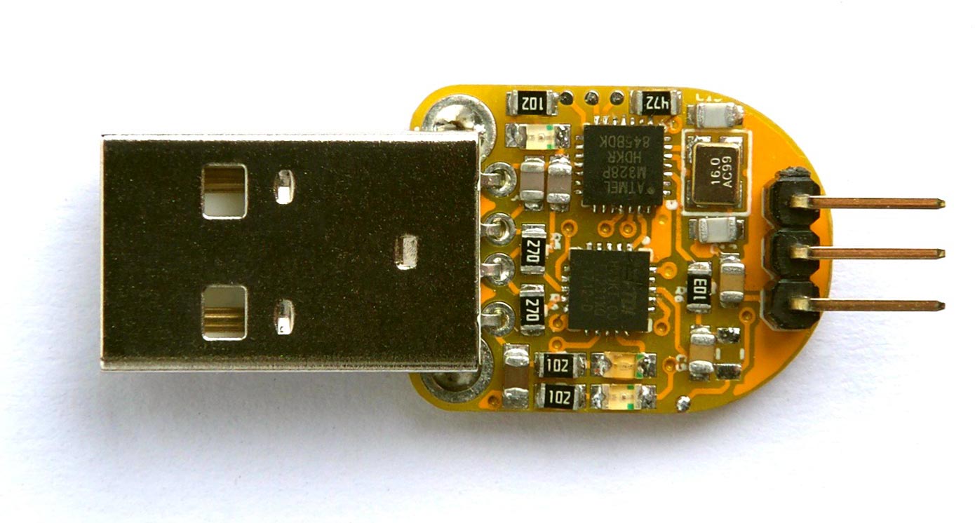 Program ATtiny 0-Series Chips with a Miniature UPDI Dongle