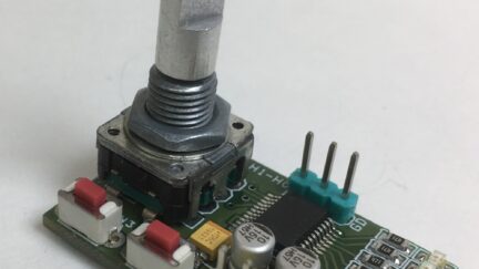 Stereo volume and balance control with Rotary Encoder using MAX5440