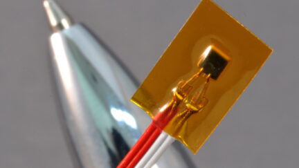 Low cost, platinum RTD surface, temperature sensor capsule from RdF Corporation