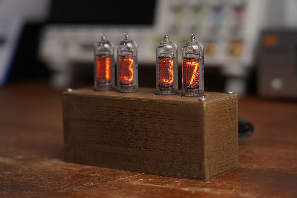 Arduino IN-14 Nixie Clock with a DS1307 RTC