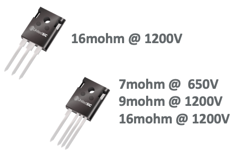 7mΩ SiC FETs deliver better performance, improved efficiency and lower losses
